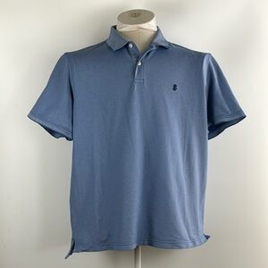IZOD™️ Men's Size 2XL Advantage Performance Blue Polo Shirt